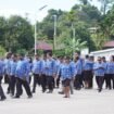 ASN Provinsi Papua Tengah saat selesai apel gabungan di Halaman Kantor Gubernur Papua Tengah, Nabire pada (17/6/2026). Foto: Kristin Rejang/Sasagupapua.com.