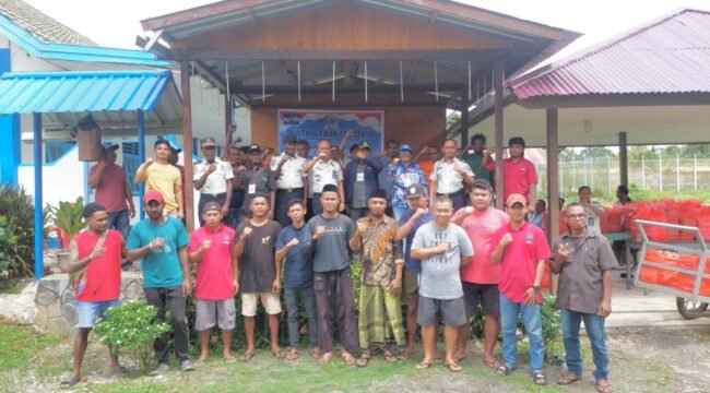 Suasana kunjungan DPR Provinsi Papua Tengah, Yulius Magai di Lapas Kelas II B Timika. (Foto: Istimewa)