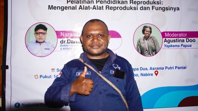 
dr. Daniel Wakei. (Foto: Kristin Rejang/Sasagupapua.com)
