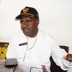 Ketua Pokja Adat MRP Papua Tengah, Yulius Wandagau saat diwawancarai. (Foto: Kristin Rejang/sasagupapua)
