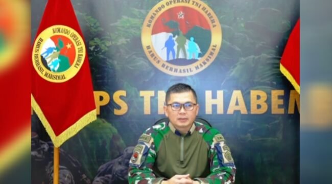 Kepala Penerangan Koops TNI Habema, Letkol Inf M. Wirya Arthadiguna. (Foto: Dok Koops TNI Habema)