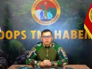 Kepala Penerangan Koops TNI Habema, Letkol Inf M. Wirya Arthadiguna