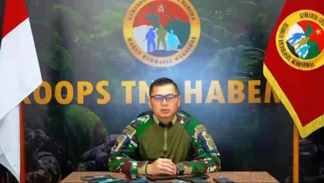 
Kepala Penerangan Koops TNI Habema, Letkol Inf M. Wirya Arthadiguna