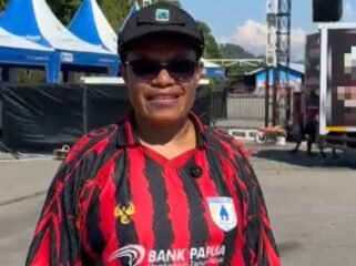 Ketua Panitia HUT Provinsi yang juga menjabat sebagai Plt Kepala Biro Umum Setda Provinsi Papua Tengah, Vivian Andenita Gobai. (Foto: Humas Pemprov Papua Tengah)
