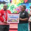 Momen peluncuran program BANGKIT. (Foto: Humas Pemprov Papua Tengah).