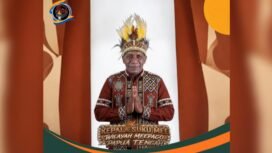 Kepala Suku Mee Papua Tengah, Melkias Muyapa. 