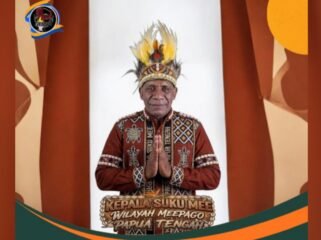 Kepala Suku Mee Papua Tengah, Melkias Muyapa. 