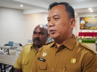 Kepala Dinas Perkebunan dan Peternakan Provinsi Papua Tengah, drh. Rafael Heri Nugroho, S.KH.,  (Foto: Edwin/sasagupapua)
