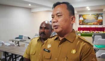 Kepala Dinas Perkebunan dan Peternakan Provinsi Papua Tengah, drh. Rafael Heri Nugroho, S.KH.,  (Foto: Edwin/sasagupapua)