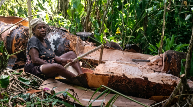 Masyarakat adat Suku Srer, Sorong Selatan. (Foto:Ewil.Woloin)