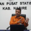 Kepala BPS Kabupaten Nabire, Dio Ginting. (Foto: Kristin Rejang/Sasagupapua.com)