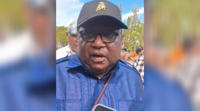 Wakil Ketua IV DPR Papua Tengah, John Gobai. 