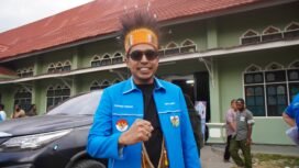 Sekretaris Jenderal DPP KNPI Pusat, Almanzo Bonara. (Foto: Kristin Rejang/sasagupapua.com).