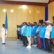 Momen pelantikan DPD I KNPI Papua Pegunungan, Jumat (14/8/2026). Foto: Kristin Rejang/Sasagupapua.