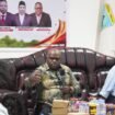Menteri HAM saat memberikan arahan dalam kegiatan kunjungannya ke DPR Papua Tengah, Senin (17/8/2026). Foto: Kristin Rejang/sasagupapua