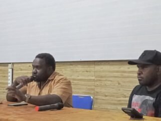 Juru Bicara Gubernur Papua Tengah, Emanuel You. (Foto: Kristin Rejang/Sasagupapua)