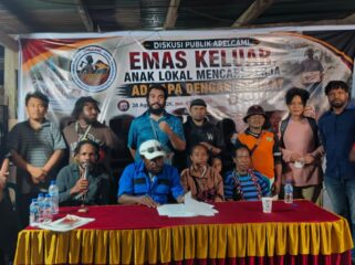 Pengurus APELCAMI saat memberikan keterangan pers. (Foto: Dok Apelcami)