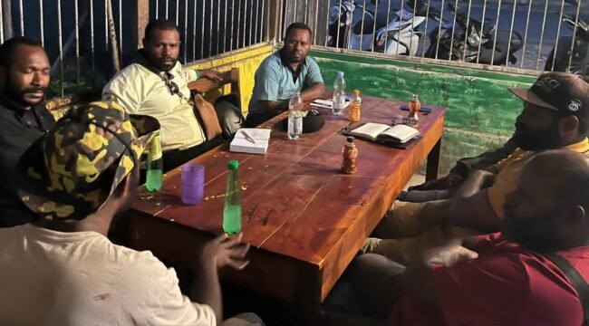 Pemuda Katolik Komda Papua Tengah saat mengadakan rapat, Sabtu (12/9/2026). Foto:  dok Pemuda Katolik Komda Papua Tengah.