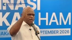 Menteri HAM, Natalius Pigai. 