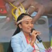 Anggota DPR Papua Tengah, Stella Misiro saat menyampaikan materi dalam momen PAPEDA Summit 2026 hari ke 2. (Foto: Istimewa)