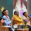Anggota DPR Papua Tengah Stella Misiro saat hadir menjadi pembicara di PAPEDA Summit 2026. (Foto: Istimewa)