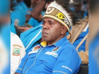Ketua KNPI Papua Tengah, Yustinus Tebai. 