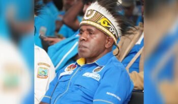 Ketua KNPI Papua Tengah, Yustinus Tebai. 
