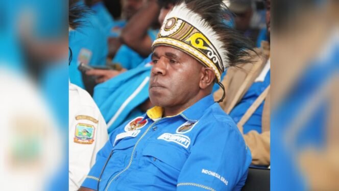 
Ketua KNPI Papua Tengah, Yustinus Tebai. 