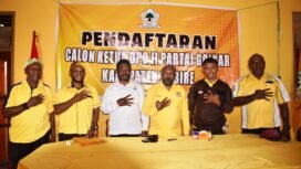 Steering Committe dan panitia musda saat berfoto bersama. (Foto: Kristin Rejang/Sasagupapua)