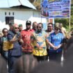 Momen Wakil Gubernur Papua Tengah, Deinas Geley saat kunjungan kerja ke Paniai. (Foto: Humas Pemprov Papua Tengah)