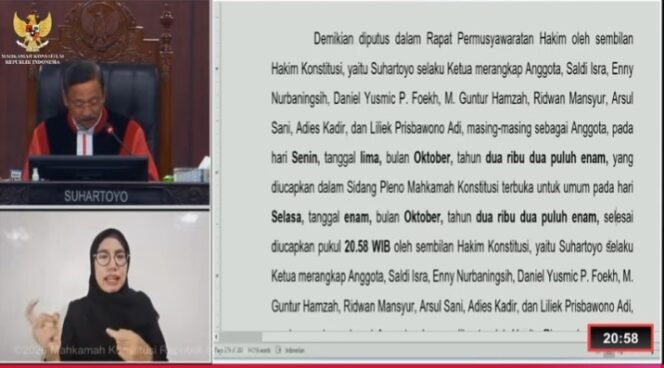 
MK Tidak Menemukan Bukti Wapres Gibran Memiliki Ijazah SLTA atau Sederajat