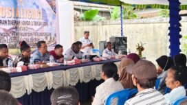 Suasana Sosisliasi Perda Nomor 5 Tahun 2024, di Kelurahan Sempan, Timika, Papua Tengah, Rabu (14/10/2026). (foto:linda)
