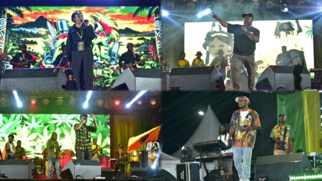 
Musisi dari Papua Pegunungan. (Foto: Decky Mote/Panitia PRF XI)