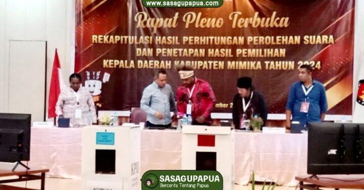 Pilkada Mimika Berikut Hasil Perolehan Suara Di Distrik Agimuga Sasagupapua Com